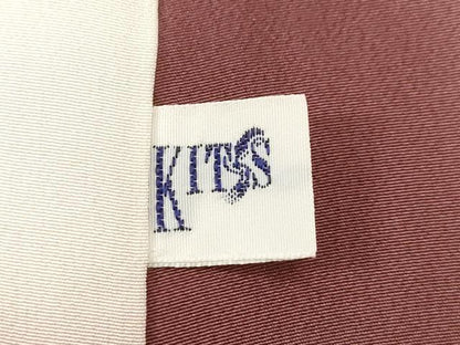 平和屋着物■訪問着 刺繍 短冊花文 暈し染め 金銀彩 正絹 逸品 CABE3790dy
