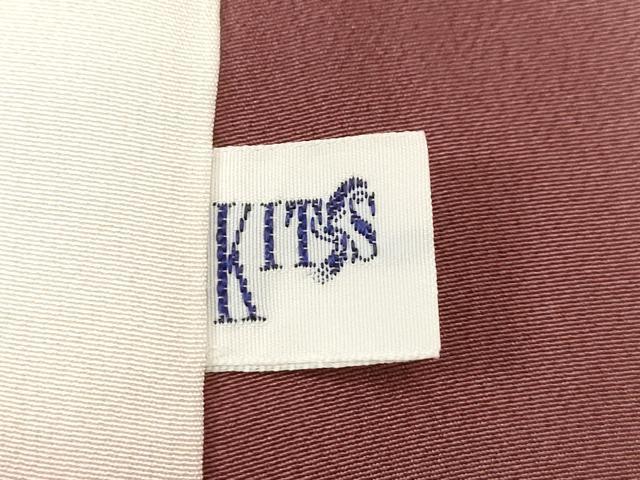 平和屋着物■訪問着 刺繍 短冊花文 暈し染め 金銀彩 正絹 逸品 CABE3790dy