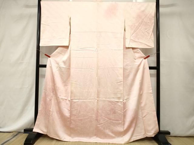 平和屋着物■訪問着 草花文 暈し染め 正絹 逸品 CABE3796dy