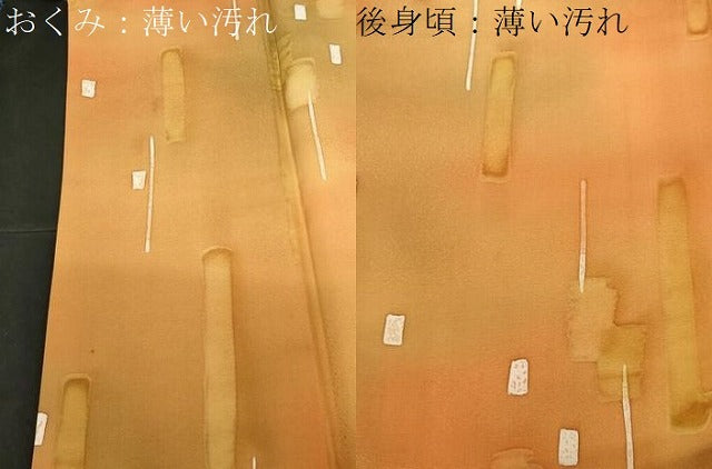 平和屋着物■上質な小紋 霞文 暈し染め 正絹 逸品 CABE3808dy