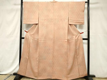 平和屋着物■上質な小紋 霞文 正絹 逸品 CABE3832dy