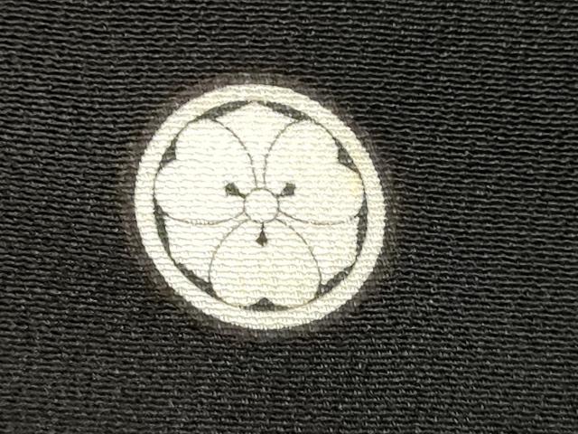 平和屋着物■豪華黒留袖　駒刺繍　流水飛鶴枝松文　暈し染め　金銀彩　正絹　逸品　CABE3851dy