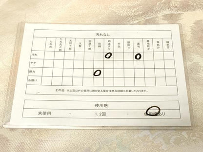 平和屋着物◎六通柄袋帯 遠山草花文 金糸 正絹 逸品 CABE3908dy