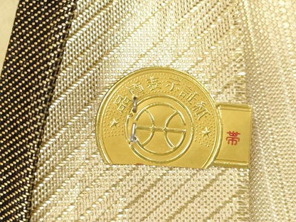平和屋着物◎西陣 六通柄袋帯 山頂 金銀糸 正絹 逸品 CABE3978dy