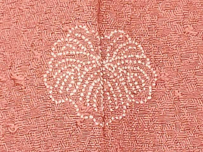 平和屋着物■中国三大刺繍 スワトウ刺繍 色留袖 吉祥草花文 甚三紅色 正絹 逸品 CABE4001ou