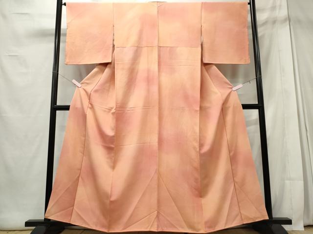 平和屋着物■上質な小紋 作家物 霞文 暈し染め 正絹 逸品 CABE4036ou