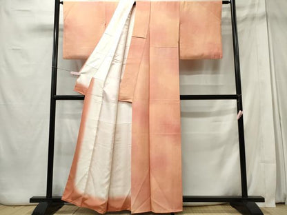 平和屋着物■上質な小紋 作家物 霞文 暈し染め 正絹 逸品 CABE4036ou