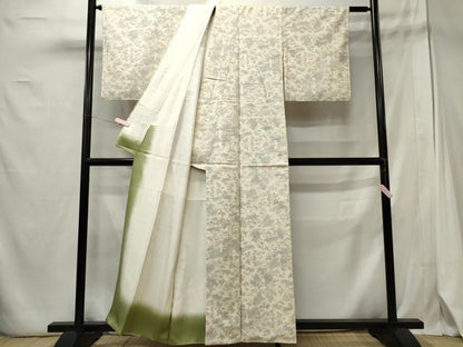 平和屋着物■上質な紬 風景文 正絹 逸品 CABE4065ou