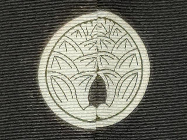 平和屋着物■豪華黒留袖 駒刺繍 流水休み鳥松文 松ぼっくり 暈し染め 金彩 正絹 逸品 CABE4094ou