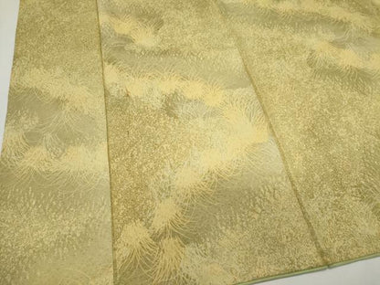 平和屋着物■上質な小紋 芝草文 暈し染め 正絹 逸品 CABE4098ou