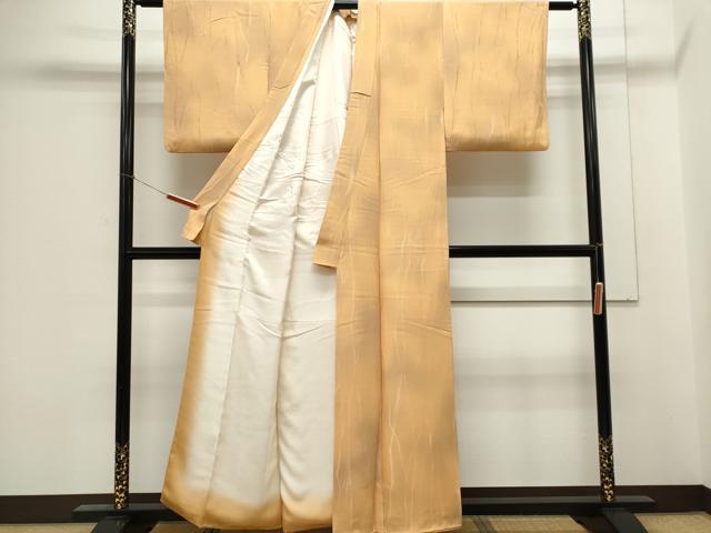 平和屋着物■上質な小紋　霞文　正絹　逸品　CABE4235ou