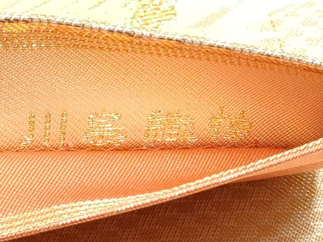 平和屋着物●西陣　川島織物　全通柄　本袋帯　唐織　花蝶文　金銀糸　正絹　逸品　CABE4459hy