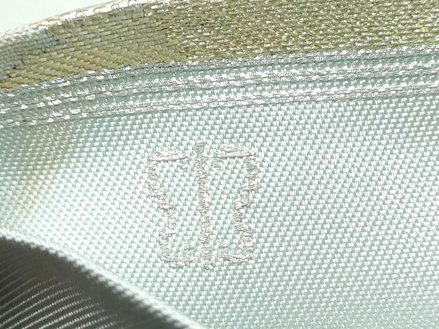 平和屋着物●西陣　川島織物　六通柄　本袋帯　更紗花文　金糸　正絹　逸品　CABE4640hy