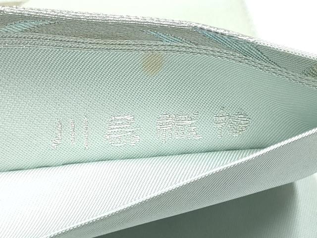平和屋着物●西陣　川島織物　六通柄　本袋帯　更紗花文　金糸　正絹　逸品　CABE4640hy
