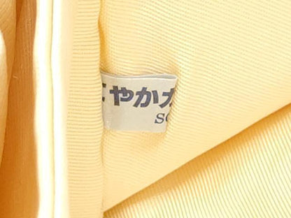 平和屋着物●西陣　長谷川織物　九寸名古屋帯　よろけ縞　金糸　正絹　逸品　CABE4671hy