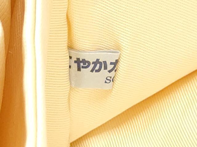 平和屋着物●西陣　長谷川織物　九寸名古屋帯　よろけ縞　金糸　正絹　逸品　CABE4671hy