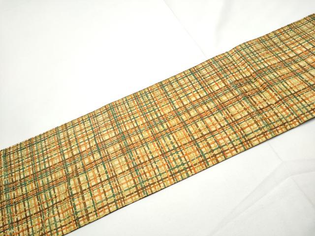 平和屋着物○創作 国指定重要無形文化財 本場久米島紬 全