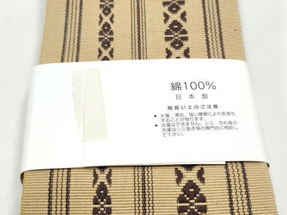 平和屋着物▼男性　角帯　献上　綿　逸品　CABE4722hy
