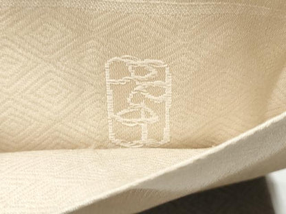 平和屋着物▽西陣の名門　加納幸謹製　六通柄袋帯　スリーシーズン　春夏秋　蔦の葉文　金糸　正絹　逸品　CABE4752hy