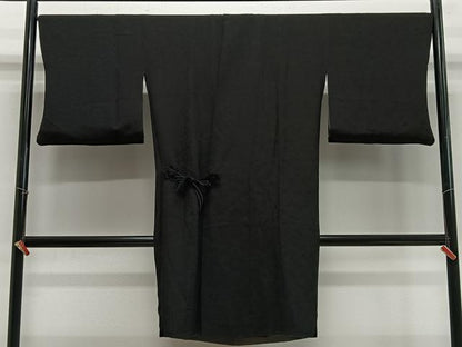 平和屋着物∞道中着　リバーシブル　霞文　ロング丈　正絹　逸品　CABE4826ua