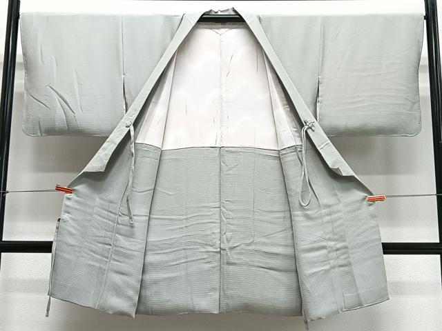 平和屋着物∞道中着　霞文　ロング丈　正絹　逸品　CABE4829ua