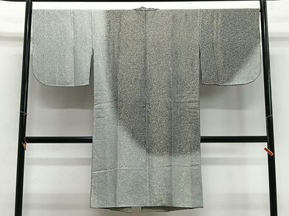平和屋着物∞道中着　たたき染め　ロング丈　正絹　逸品　CABE4840ua