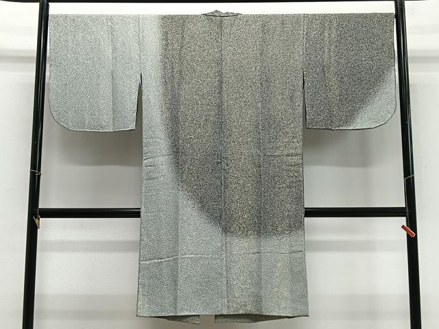 平和屋着物∞道中着　たたき染め　ロング丈　正絹　逸品　CABE4840ua