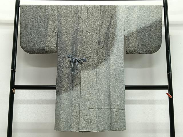 平和屋着物∞道中着　たたき染め　ロング丈　正絹　逸品　CABE4840ua