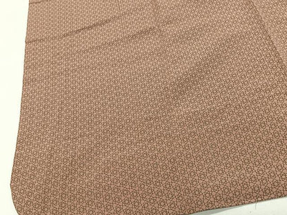 平和屋着物∞道行コート　幾何学文　ロング丈　正絹　逸品　CABE4879ua