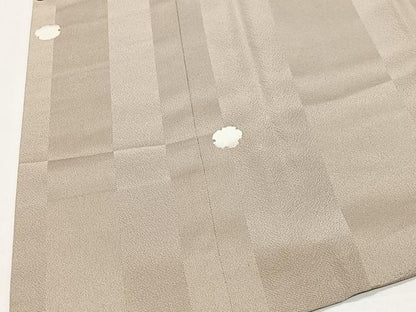 平和屋着物∞道行コート　雪輪文　三越扱い　ロング丈　正絹　逸品　CABE4882ua