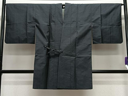 平和屋着物∞道中着　ロング丈　本場大島紬　80亀甲　総詰め　正絹　逸品　CABE4894ua