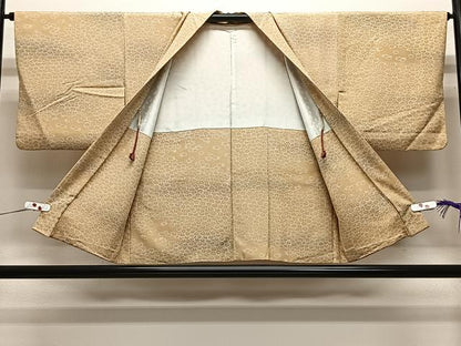 平和屋着物＃羽織　花尽くし　暈し染め　正絹　逸品　CABE4900ua