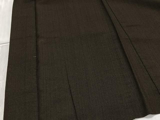 平和屋着物＃男性　長羽織　紬地　霞文　正絹　逸品　CABE4932ua