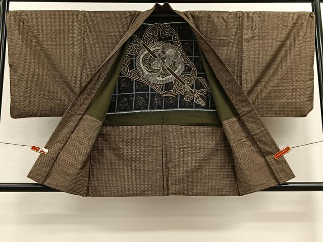平和屋着物∞男性 男柄の最高峰 西郷柄 西郷絣 本場大島紬