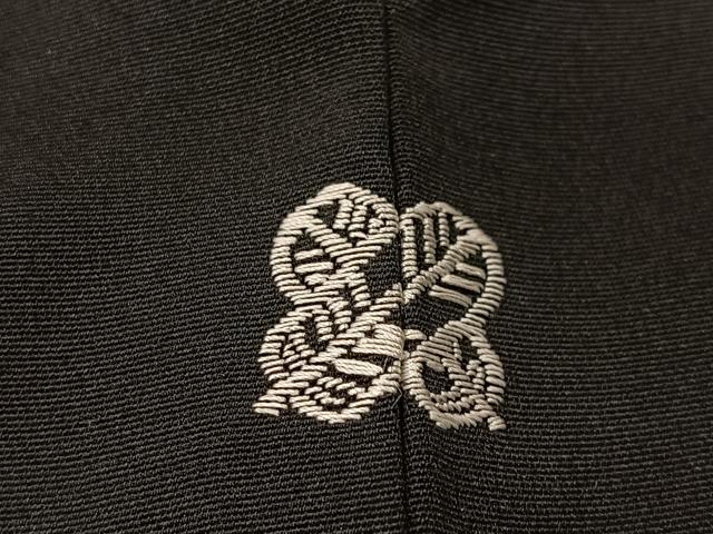 平和屋着物∞羽織　総刺繍　流水鴛鴦文　黒地　正絹　逸品　未使用　CABE4944ua