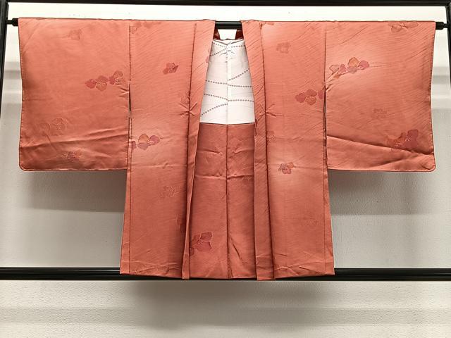 平和屋着物＃羽織　地紋起こし　舞花文　蛍暈し　正絹　逸品　未使用　CABE5020ua