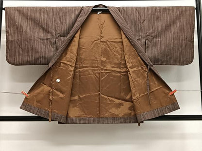 平和屋着物＃道中着　縞　CABE5032ua