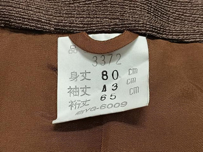 平和屋着物＃道中着　縞　CABE5032ua