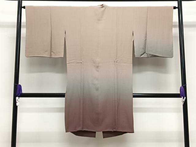 平和屋着物∞道中着　霞文　ロング丈　正絹　逸品　CABE5095ua