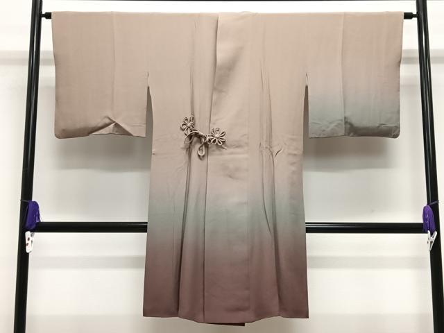 平和屋着物∞道中着　霞文　ロング丈　正絹　逸品　CABE5095ua