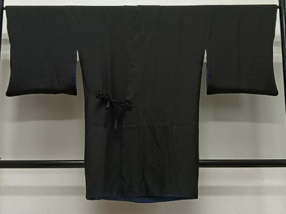平和屋着物∞道中着　リバーシブル　草花文　暈し染め　ロング丈　正絹　逸品　CABE5123ua