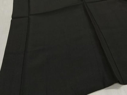 平和屋着物∞男性　長羽織　黒紋付　正絹　逸品　CABE5124ua
