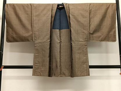 平和屋着物＃男性　羽織　本場大島紬　絣文様　正絹　逸品　未使用　CABE5150ua
