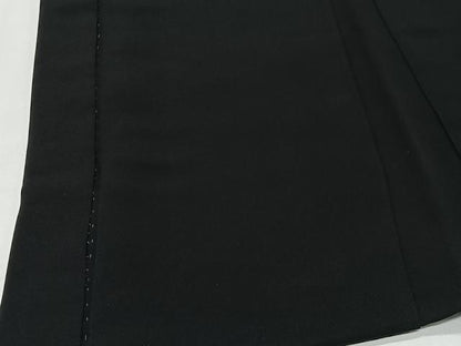 平和屋着物＃羽織　総刺繍　枝松文　黒地　正絹　逸品　CABE5185ua