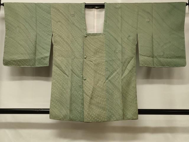 平和屋着物＃染色家 岩浅公展　道中着　草花文　暈し染め　正絹　逸品　CABE5202in