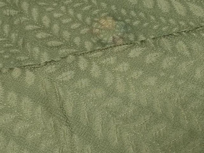 平和屋着物＃染色家 岩浅公展　道中着　草花文　暈し染め　正絹　逸品　CABE5202in