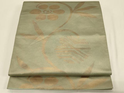 平和屋着物◎六通柄袋帯 唐草文 正絹 逸品 CABE5270in