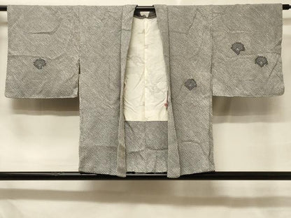平和屋着物＃羽織　総絞り　青海波　正絹　逸品　CABE5291in