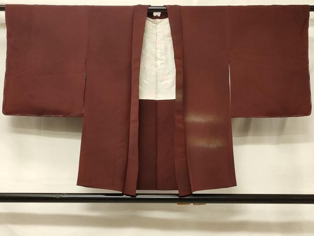 平和屋着物＃羽織　舞扇文　暈し染め　金銀彩　正絹　逸品　未使用　CABE5303in