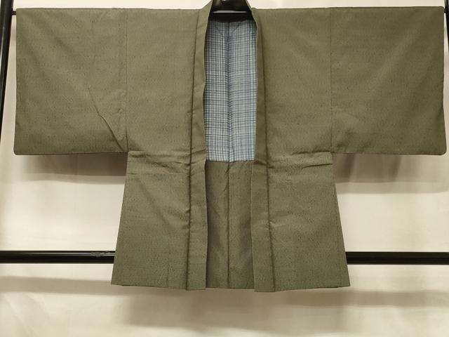 平和屋着物＃男性　本場大島紬　薩摩結城　羽織　霞文　正絹　逸品　CABE5315in